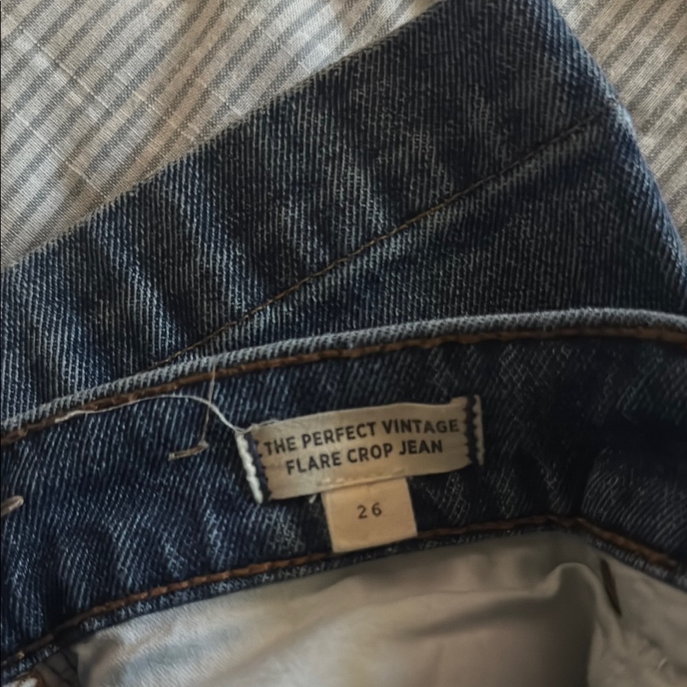Madewell High Rise Blue Jeans View 4